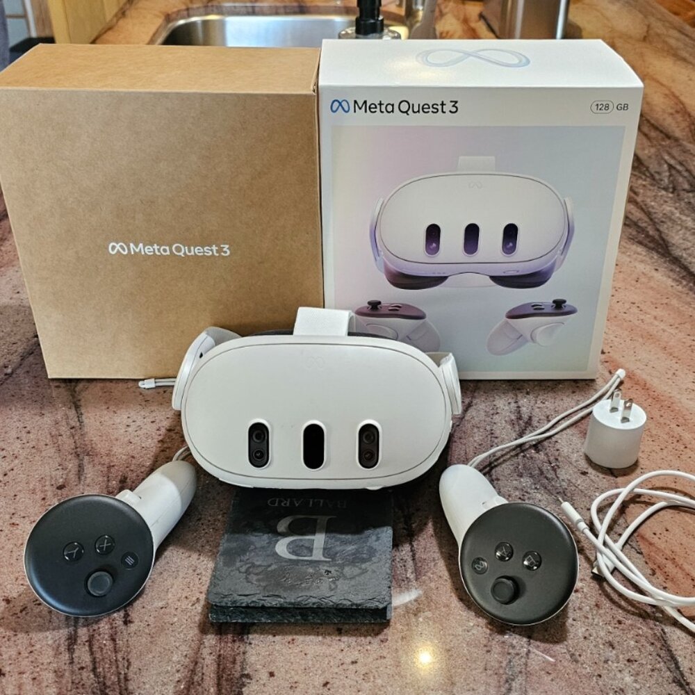 Meta Quest 3 128GB — Breakthrough Mixed Reality Headset — Powerful Performance